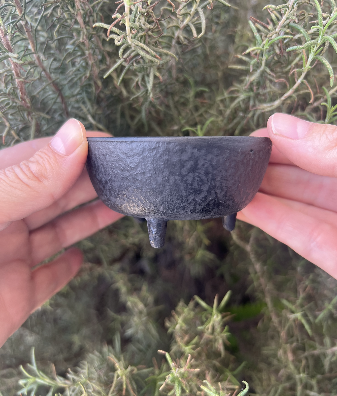 Quemador de resinas de hierro fundido (2 piezas)